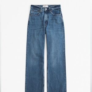 Abercrombie & Fitch High Rise Blue Jeans